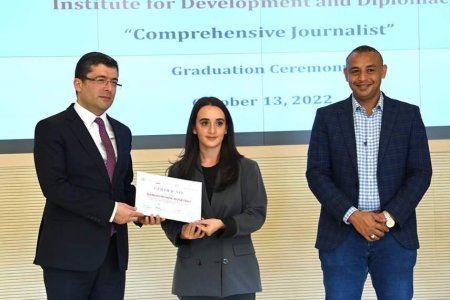 Jurnalistlər üçün “Audiovizual media mühitində universal jurnalist” mövzusunda keçirilən təlimlər yekunlaşdı - FOTO