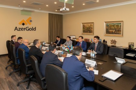 “AzerGold” Qazaxıstanın Ekologiya, Geologiya və Təbii Sərvətlər naziri ilə görüş keçirib - FOTOLAR