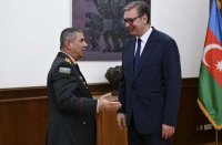 Aleksandr Vuçiç Zakir Həsənovu qəbul etdi