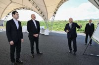 Azərbaycan və Türkmənistan prezidentləri Füzulidə - FOTO