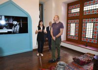 Prezident Şuşada “Sadıqcanın evi”ndə